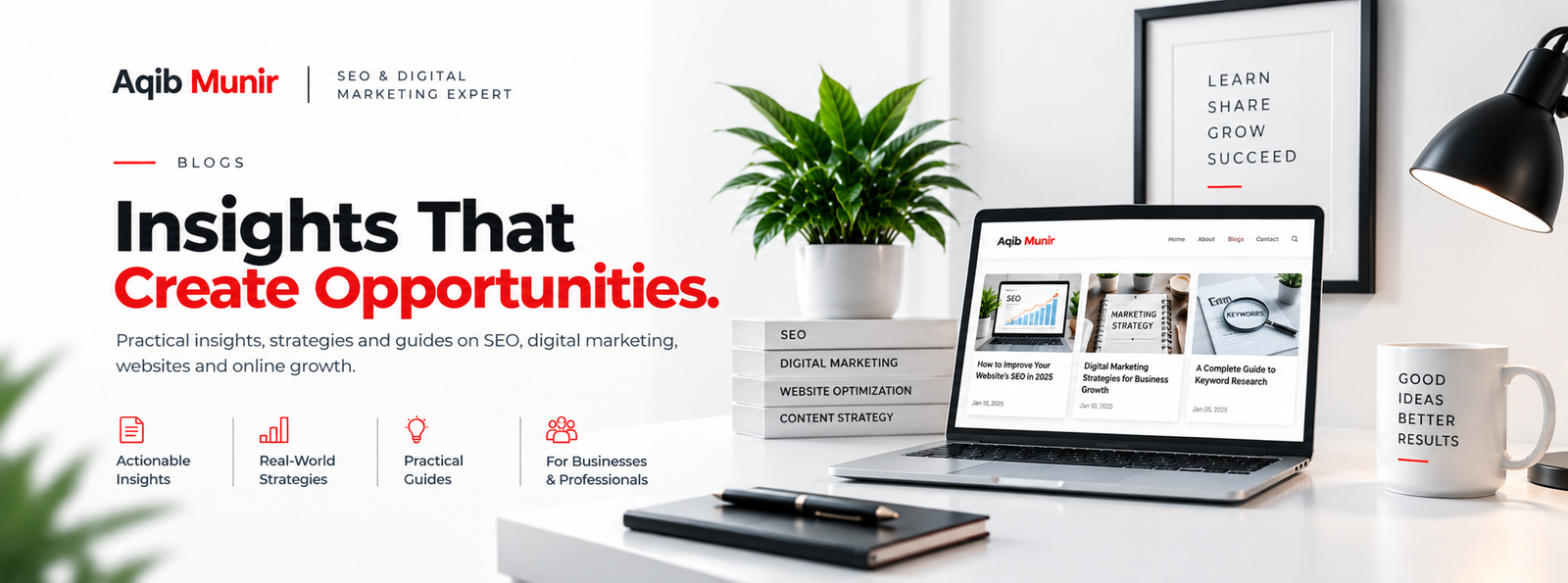 Blogs - Insights by Aqib Munir - Digital Marketing & SEO Expert