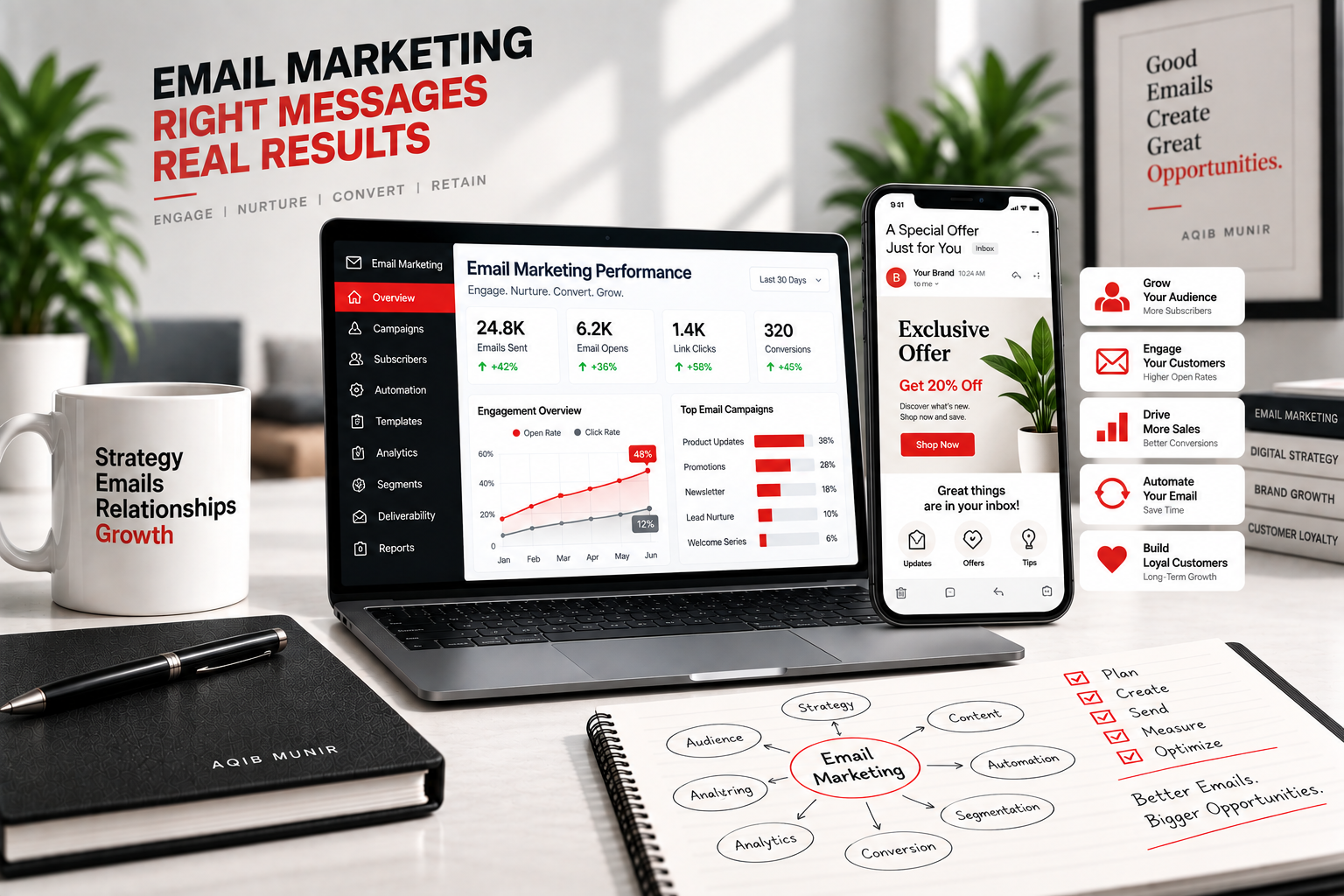 Email Marketing Strategy and Campaign Management - Aqib Munir