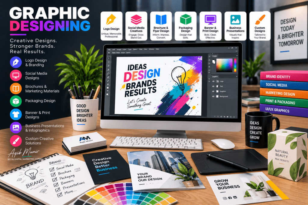 Graphic Designing Services by Aqib Munir