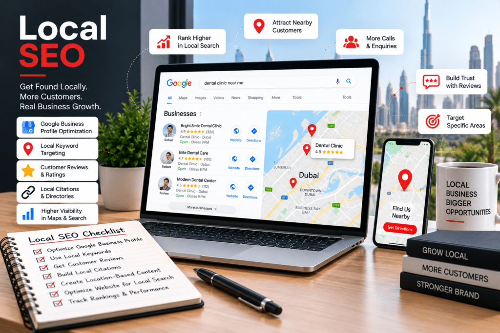 Local SEO Services by Aqib Munir - Best SEO Expert in Dubai UAE