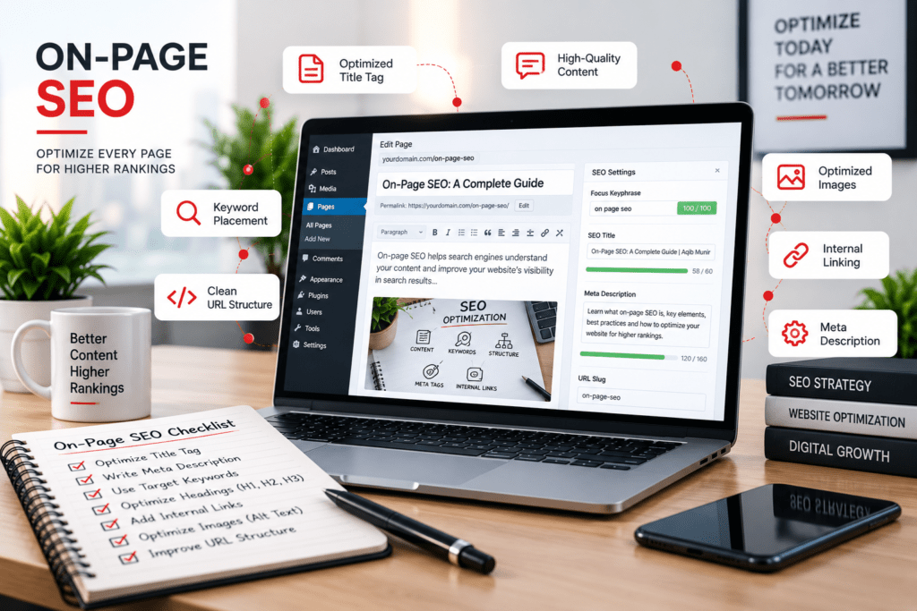 On-page SEO Services by Aqib Munir - Best SEO Expert in Dubai UAE