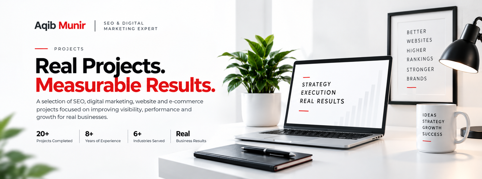 Projects by Aqib Munir - Digital Marketing & SEO Expert