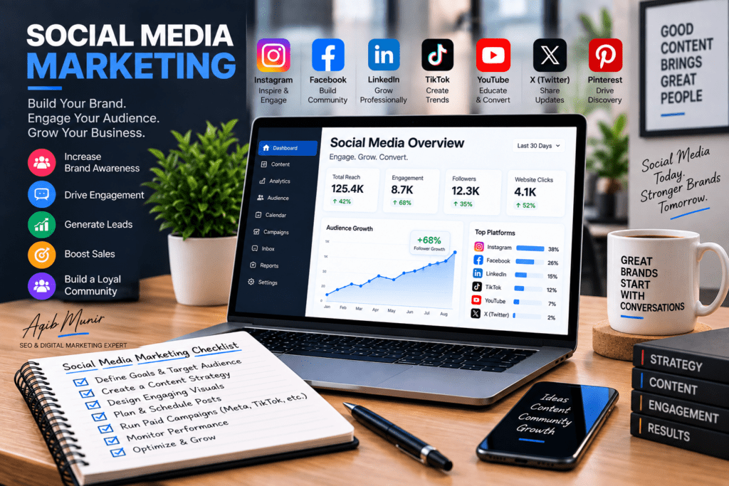 Social Media Marketing By Engr. Aqib Munir - Digital MArketing Expert in Dubai UAE