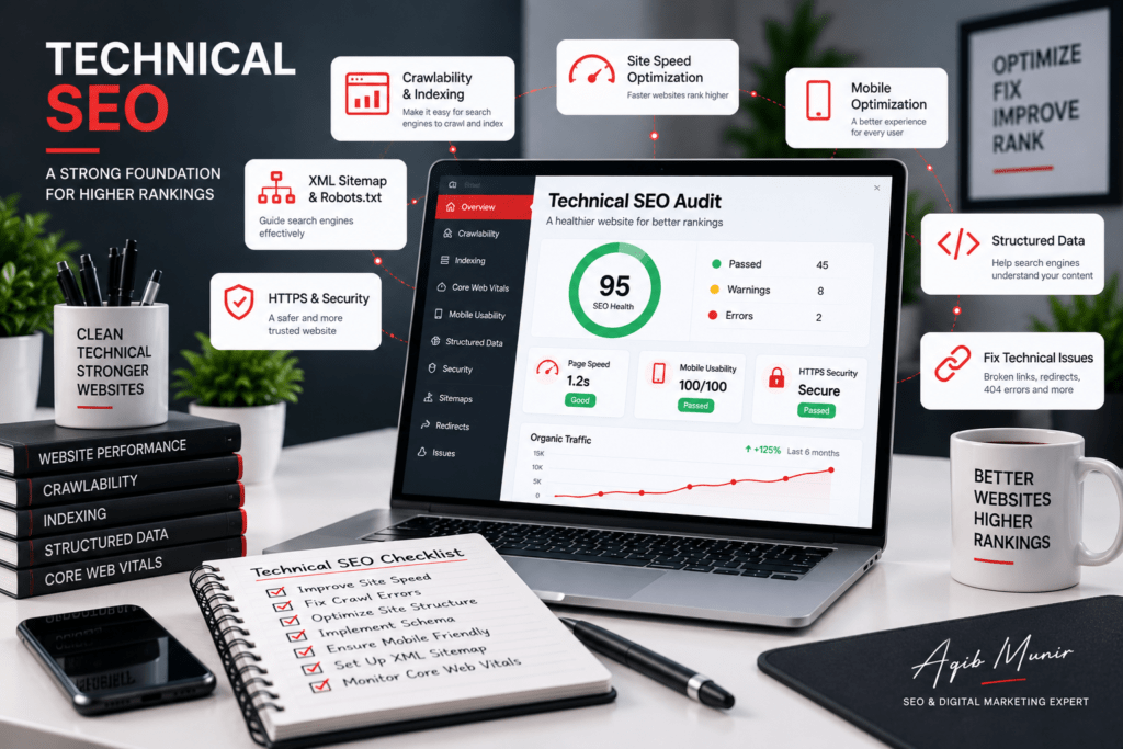 Technical SEO Services by Aqib Munir - Best SEO Expert in Dubai UAE