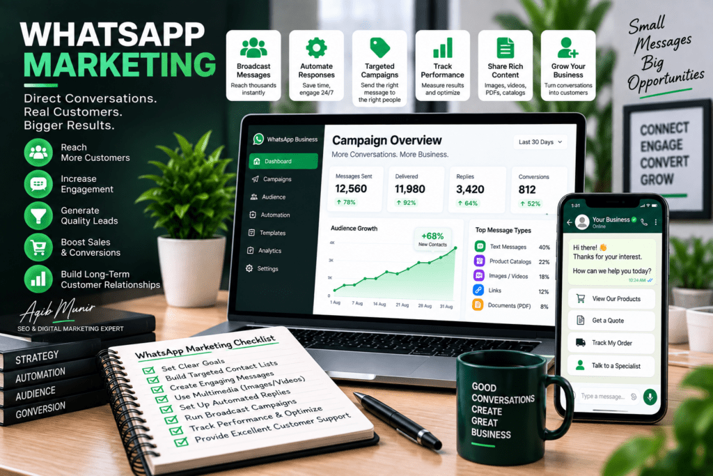 Whatsapp Marketing Services in Dubai - UAE By Engr. Aqib Munir